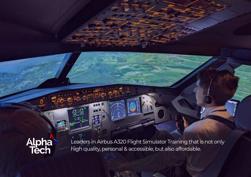 AlphaTech Northern Ireland Airbus A320 Flight Simulation-10