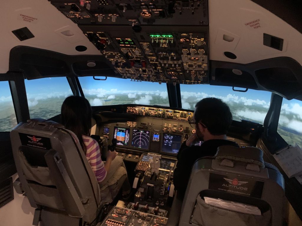 Altitude Flight Simulation Calgary: Boeing 737, F-18, F-16 Viper & Spitfire VR Simulators