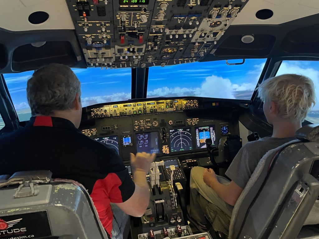 Altitude Flight Simulation Calgary Boeing 737, F-18, F-16 Viper & Spitfire VR Simulators-3
