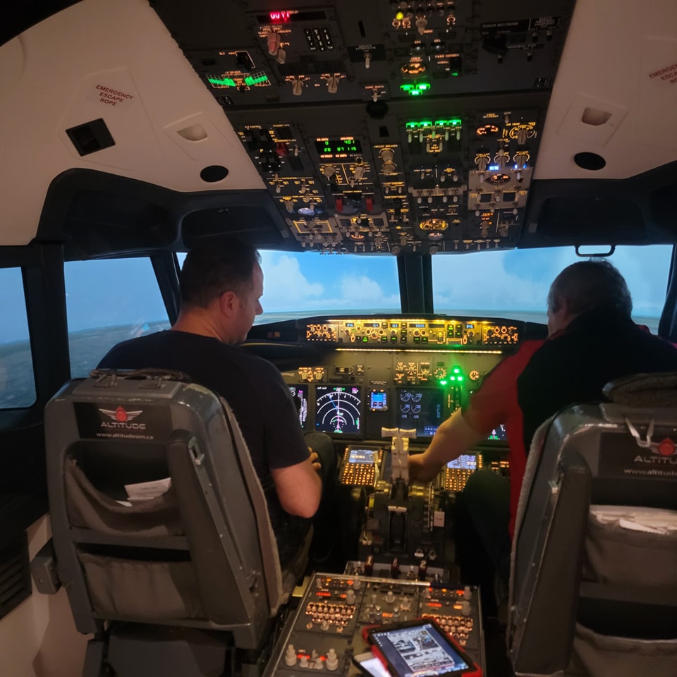 Altitude Flight Simulation Calgary Boeing 737, F-18, F-16 Viper & Spitfire VR Simulators-4