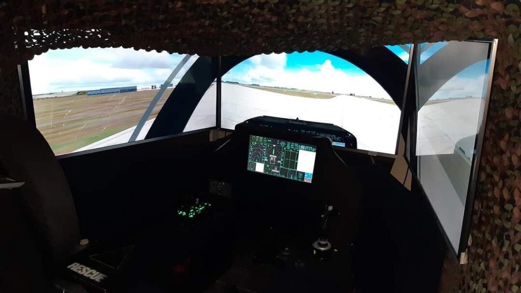 AviaSim Lille Airbus A320 & F-35 Fighter Jet Simulators at Weembi, Lesquin-10