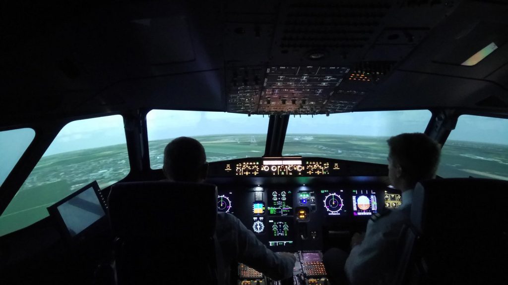 AviaSim Lille Airbus A320 & F-35 Fighter Jet Simulators at Weembi, Lesquin-8