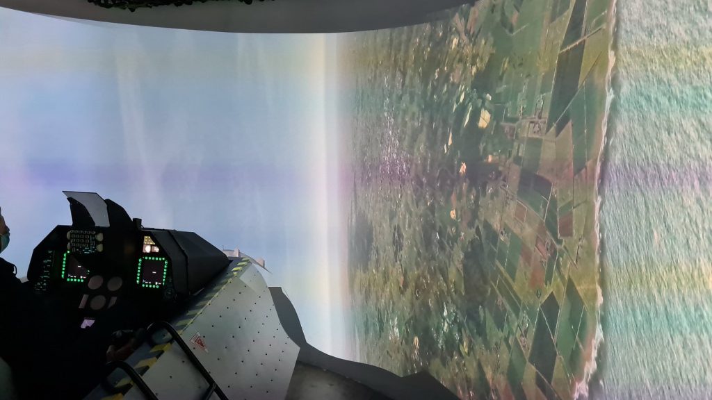 AviaSim Lyon Airbus A320 & Two F-35 Fighter Jet Simulators at Pôle Pixel, Villeurbanne-2