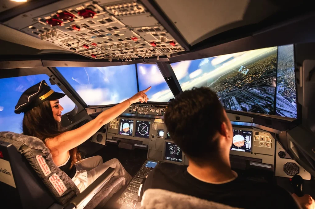 AviaSim Montpellier: Airbus A320 Flight Simulator at Novotel Montpellier