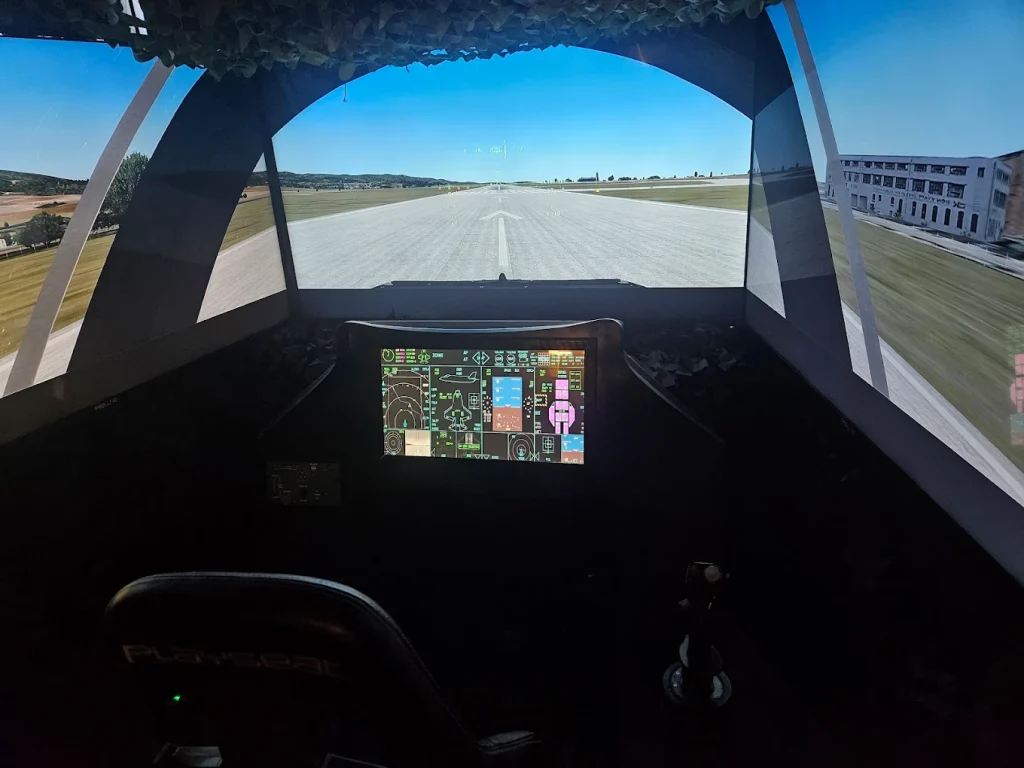 AviaSim Paris Orly Airbus A320 & F-35 Fighter Jet Simulators at Orly Airport-3