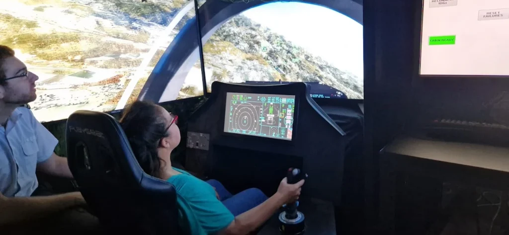 AviaSim Paris Orly Airbus A320 & F-35 Fighter Jet Simulators at Orly Airport-4