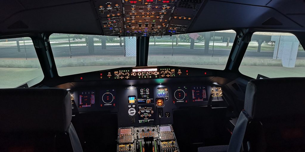 AviaSim Paris Orly Airbus A320 & F-35 Fighter Jet Simulators at Orly Airport-9