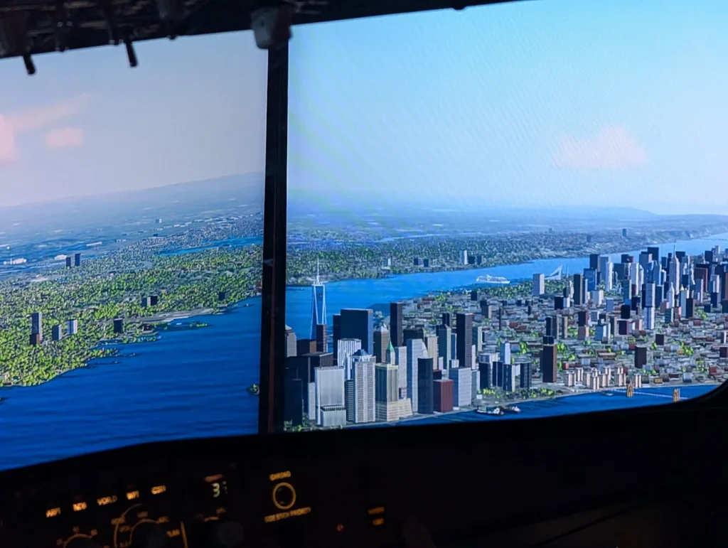 AviaSim Paris Ouest Airbus A320 Flight Simulator at Mercure Porte de Versailles, Vanves-2