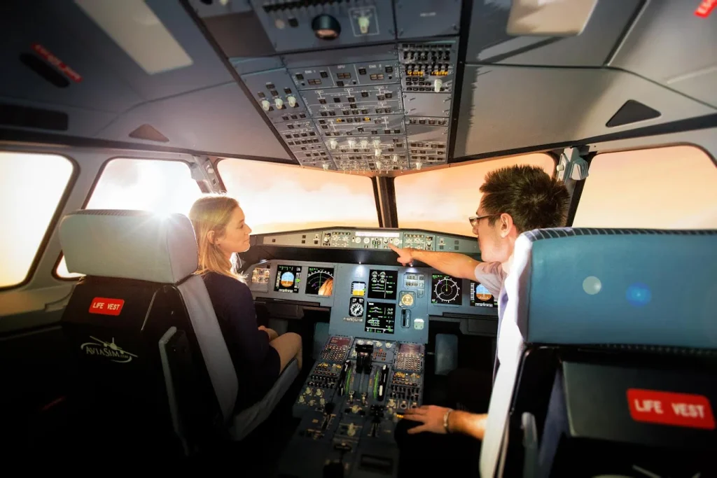 AviaSim Rennes Airbus A320 Flight Simulator in Le Rheu, Brittany-1