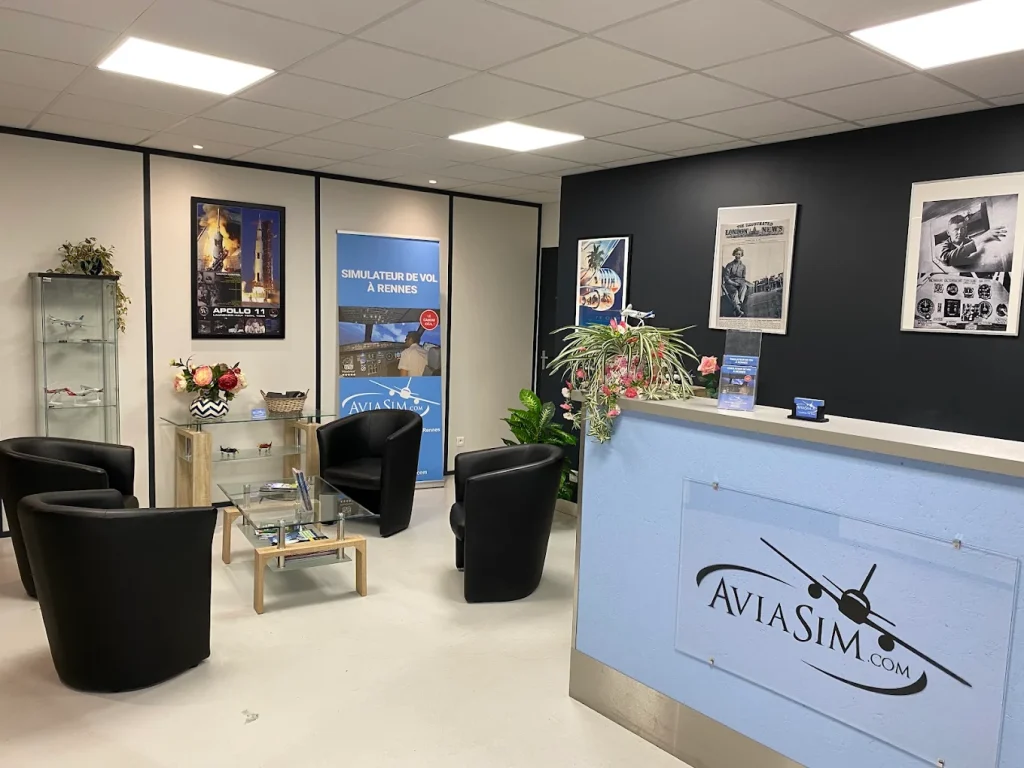 AviaSim Rennes Airbus A320 Flight Simulator in Le Rheu, Brittany-3
