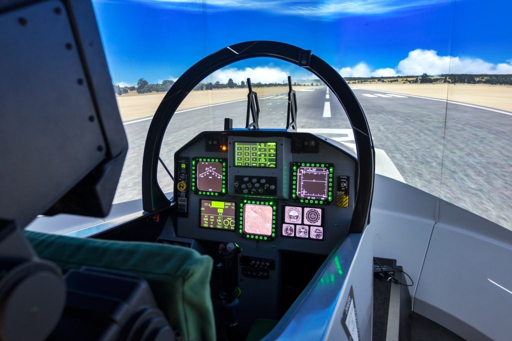 Aviation Group Madrid Airbus A320 Full Motion, Boeing 737, & F-18 Fighter Jet Simulators-1