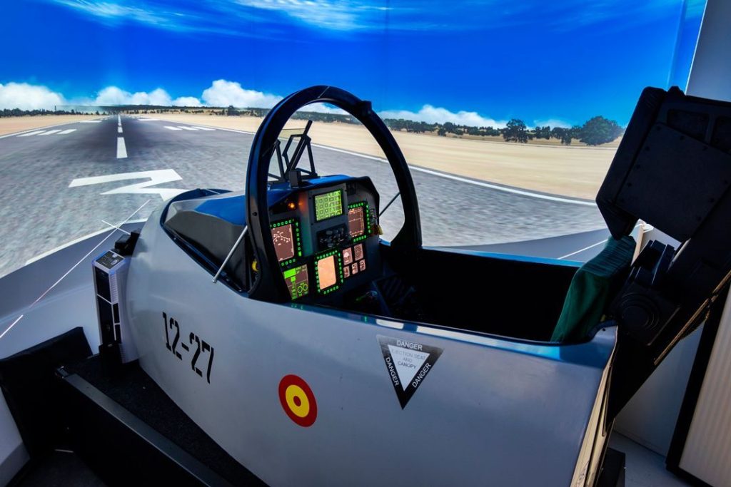 Aviation Group Madrid Airbus A320 Full Motion, Boeing 737, & F-18 Fighter Jet Simulators-3