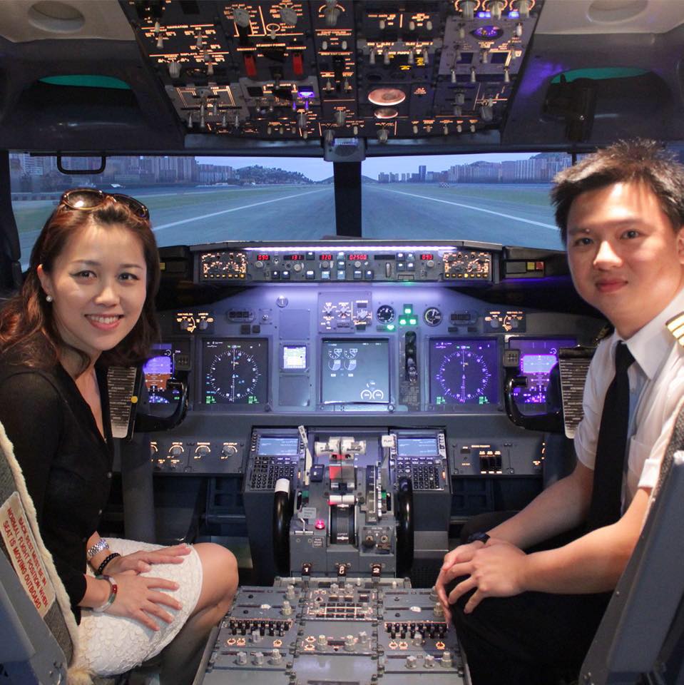 Flight Experience Singapore Boeing 737-6