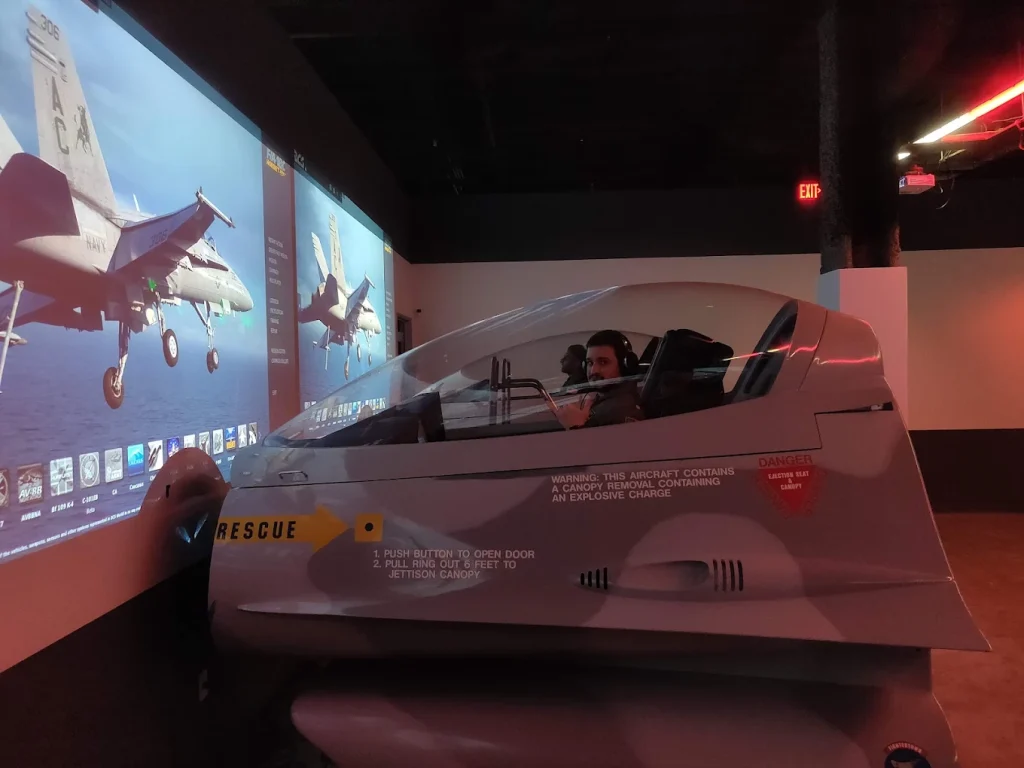 Flightdeck + Rogue Racing Anaheim Boeing 737, FA-18 Fighter Jet & F1 Simulators near Disneyland-5