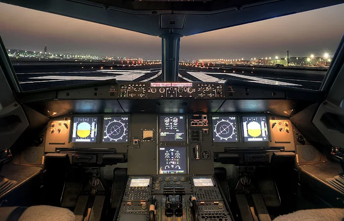 Flugsimulator.com Bremen Airbus A320 Original Cockpit Flight Simulator-1