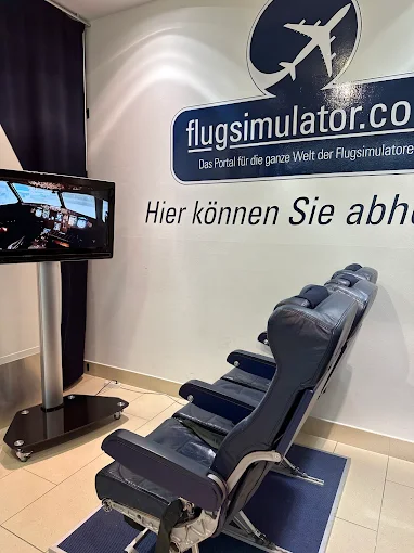 Flugsimulator.com Bremen Airbus A320 Original Cockpit Flight Simulator-6