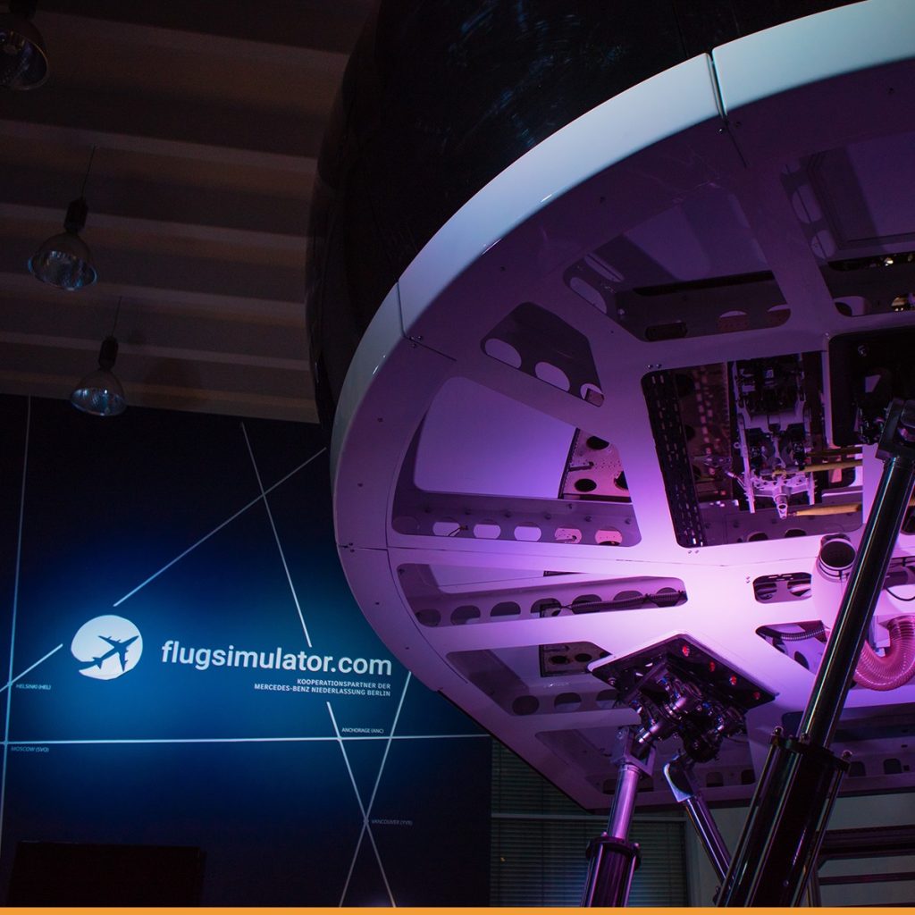 Flugsimulator.com Hamburg Airbus A320 Full Motion Cockpit Simulator-5