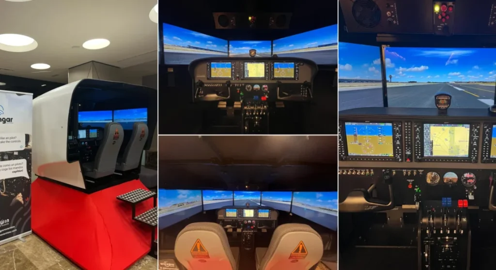 Novotel Madrid Center: Beechcraft Baron G58 Full Motion Simulator — Europe’s First Hotel Flight Sim