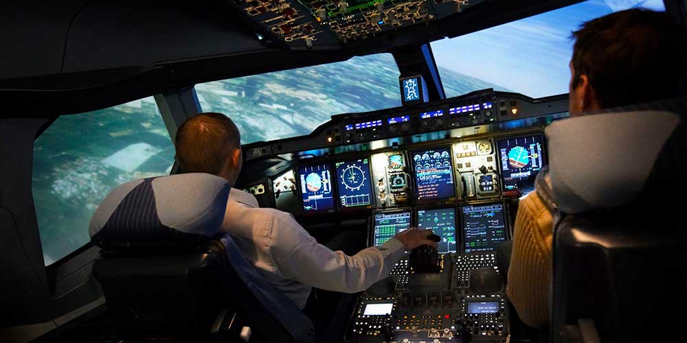 ProFlight Berlin Multi-Aircraft Full Flight Simulator Hub-7