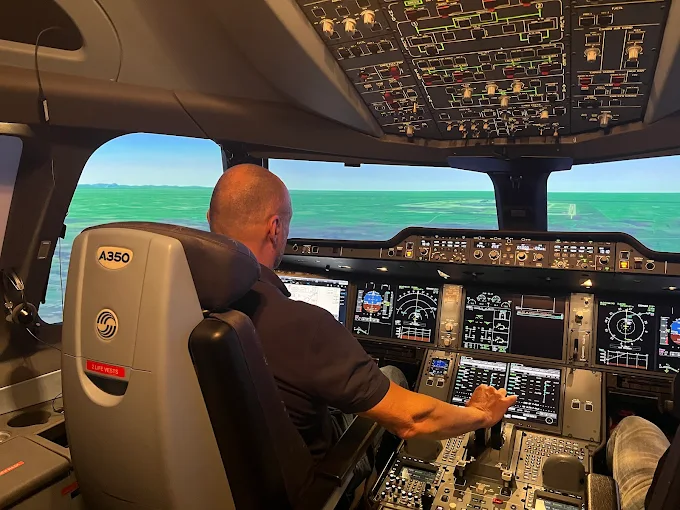 ProFlight Munich Full-Motion Airbus A350 & A320 Experience-8