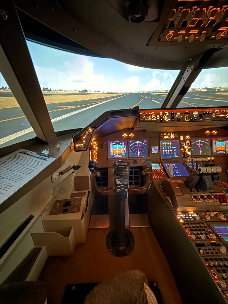 Sohar Simulators Muscat Boeing 747 Flight Experience-6