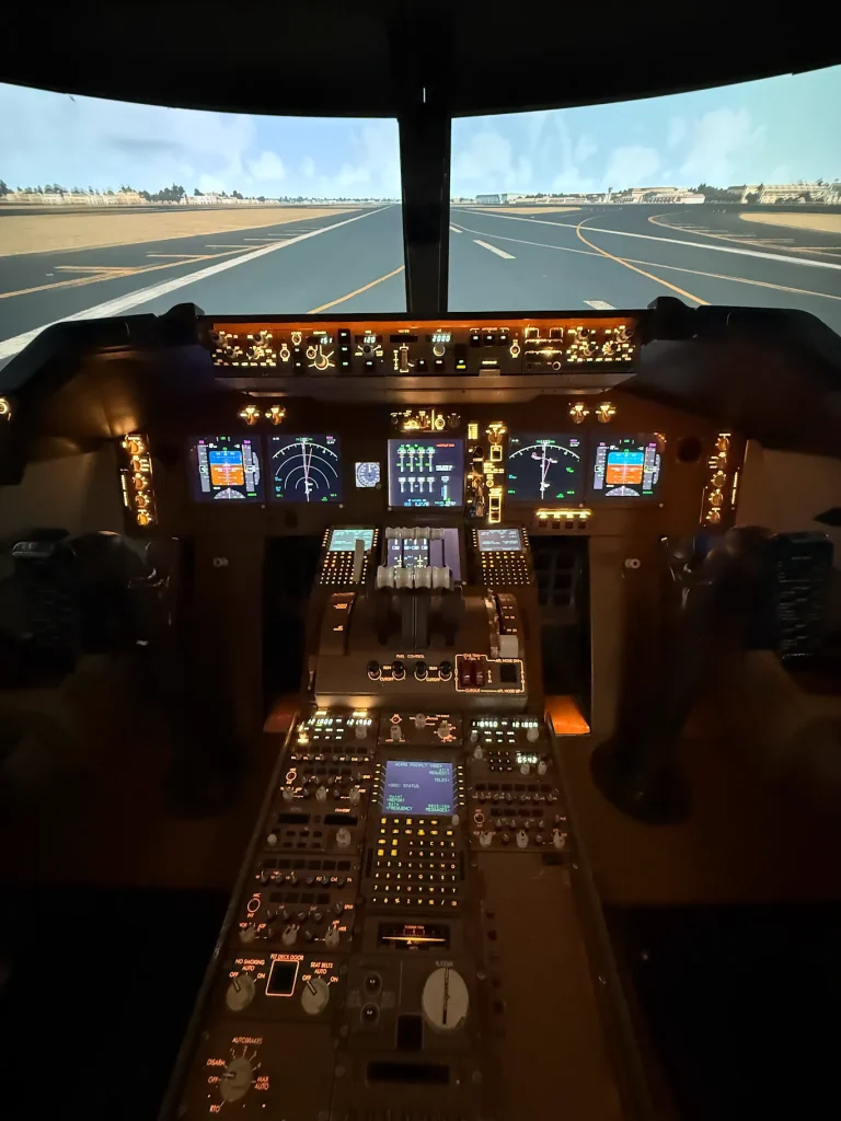 Sohar Simulators Muscat Boeing 747 Flight Experience-7