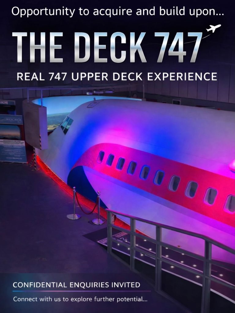 The Deck 747 Real Boeing 747-400 Flight Experience Manchester-1