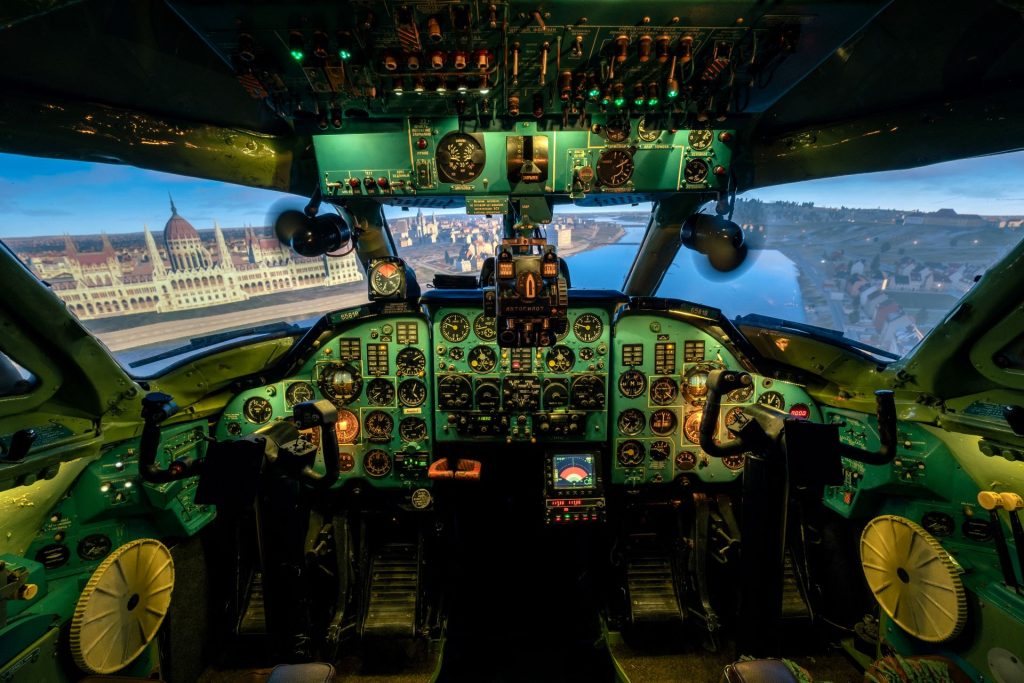 Aeropark Flight Simulator Budapest Vintage Tupolev Helicopter