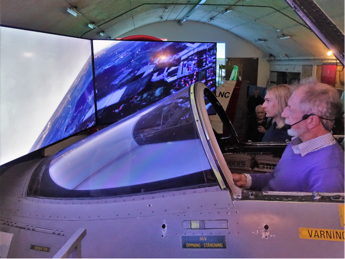 Aeroseum Flight Simulator Gothenburg Military & Commercial Cockpits in a Cold War Bunker-8