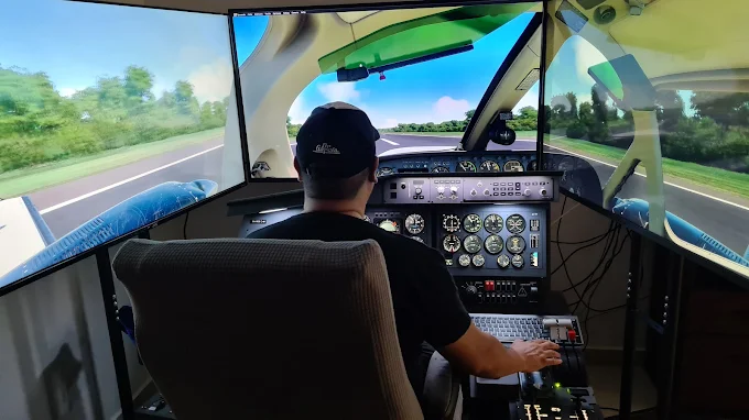 Aerosim Guadalajara Cessna 208 Cessna 414 MD 80 Flight Simulators in Zapopan
