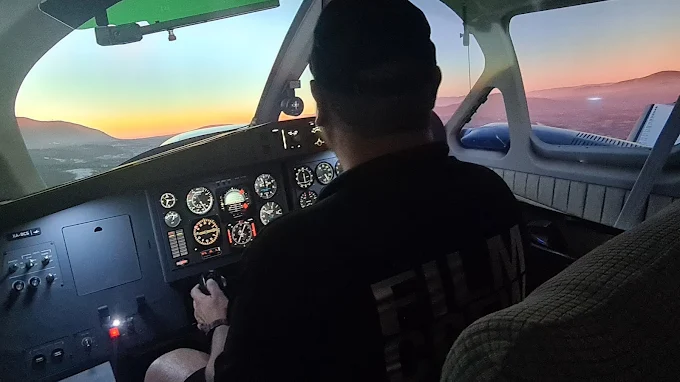 Aerosim Guadalajara Cessna 208 Cessna 414 MD 80 Flight Simulators in Zapopan
