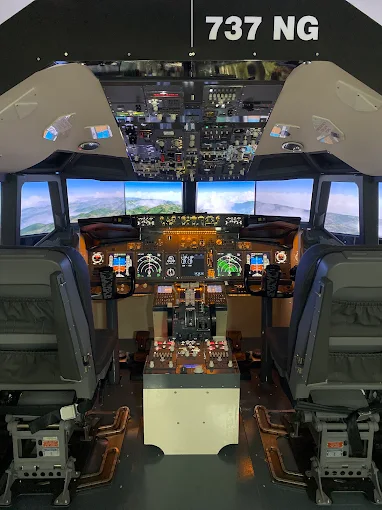 Aerosimco Flight Simulator Bogota Boeing 737NG Cockpit Experience