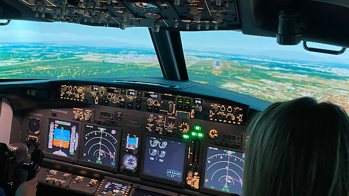 Airside Flight Simulator Rome Boeing 737 Airbus A320 Experience in Fiumicino