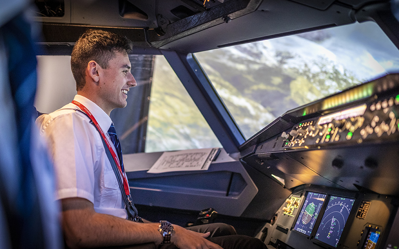 Ardmore Flying School Airbus A320 Flight Simulator at Ardmore Airport, Auckland-1