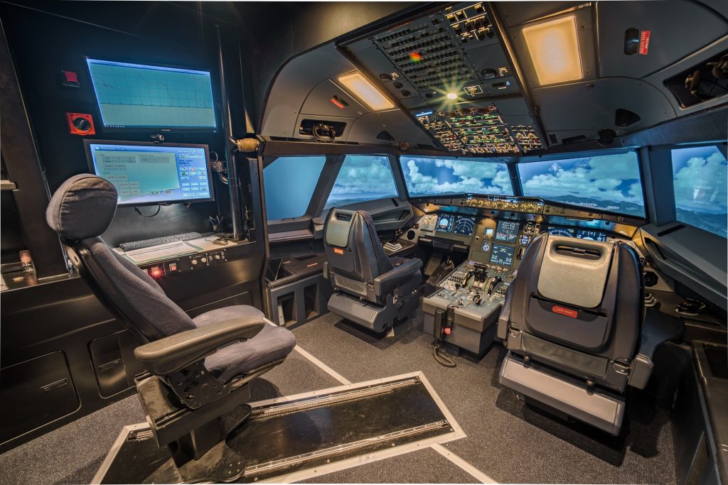 Ardmore Flying School Airbus A320 Flight Simulator at Ardmore Airport, Auckland-3