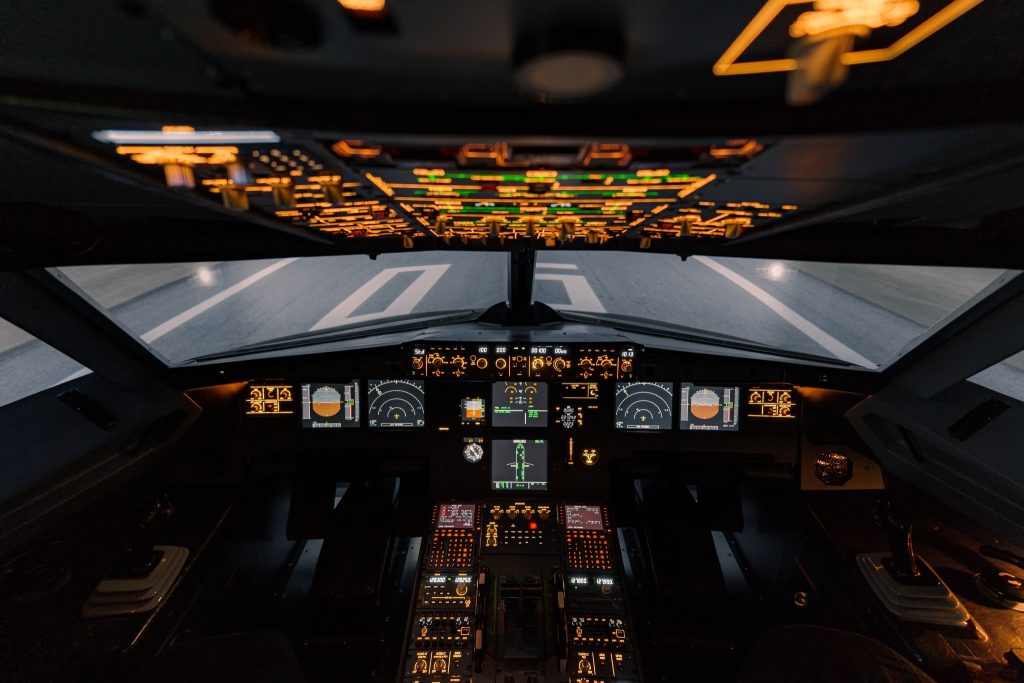 Ardmore Flying School Airbus A320 Flight Simulator at Ardmore Airport, Auckland-6