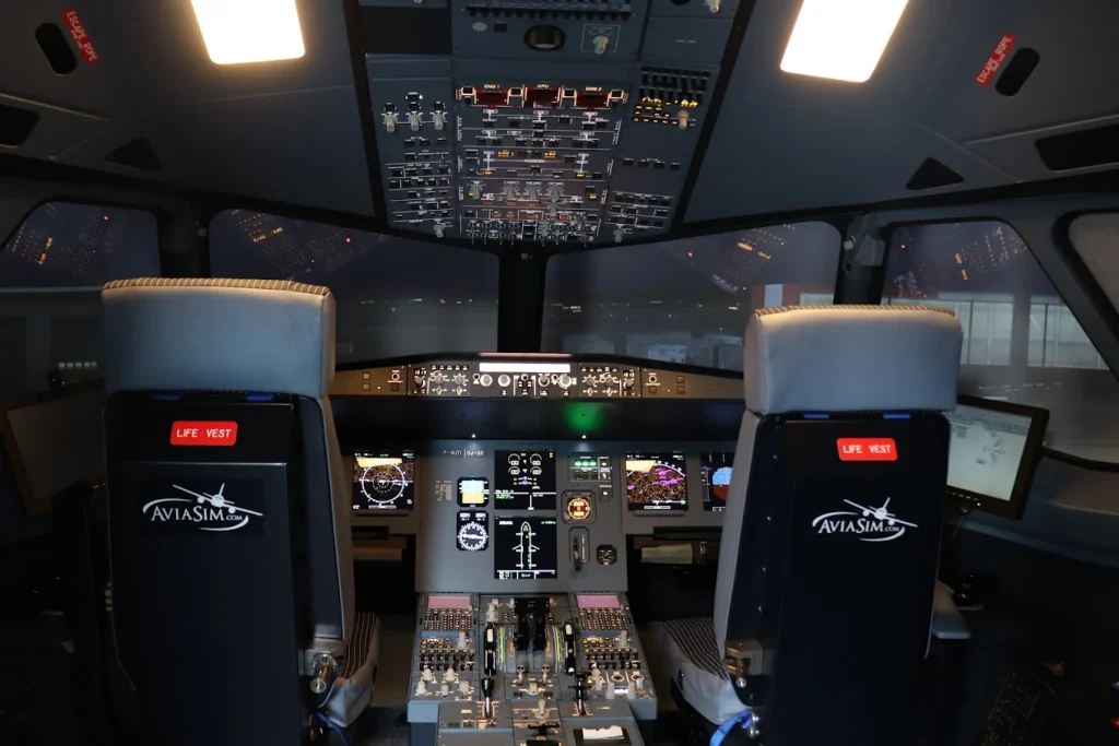 AviaSim Brussels Airbus A320 Flight Simulator on Avenue Louise-1