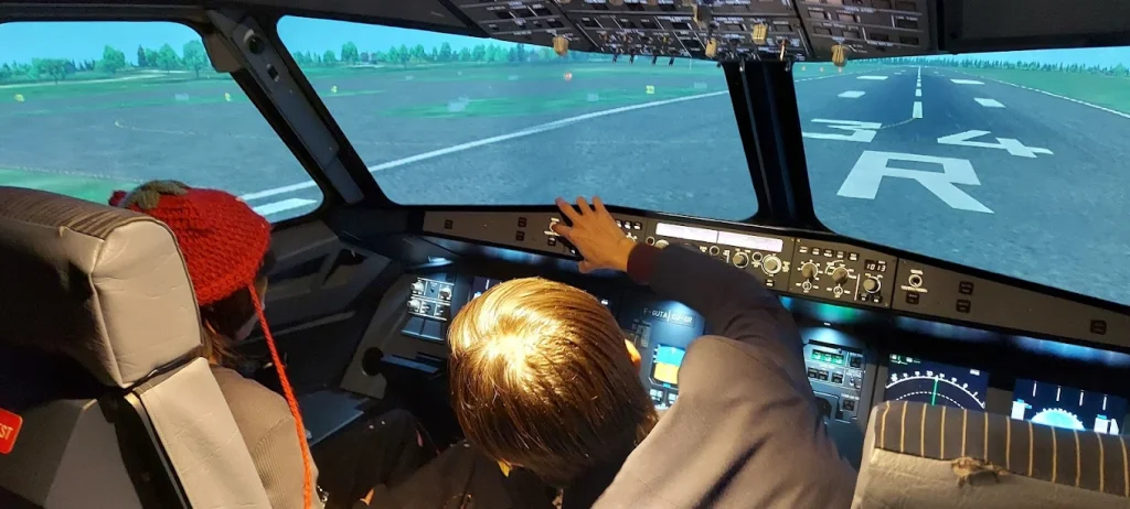 AviaSim Brussels Airbus A320 Flight Simulator on Avenue Louise-5