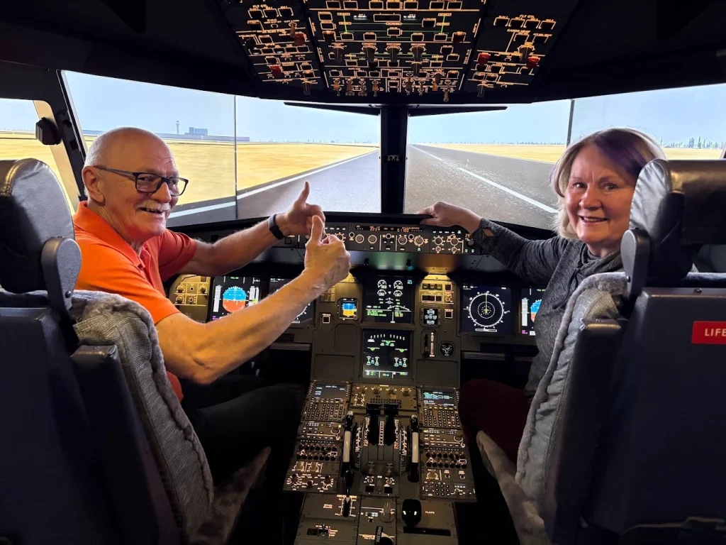 AviaSim Calgary Airbus A320 Flight Simulator at iFly Centre, Deerfoot City-1