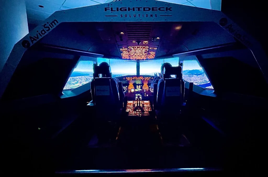 AviaSim Ottawa Airbus A320 Flight Simulator at Brookstreet Hotel-5