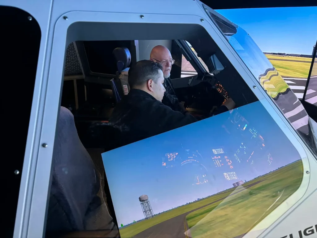 AviaSim Ottawa Airbus A320 Flight Simulator at Brookstreet Hotel-6