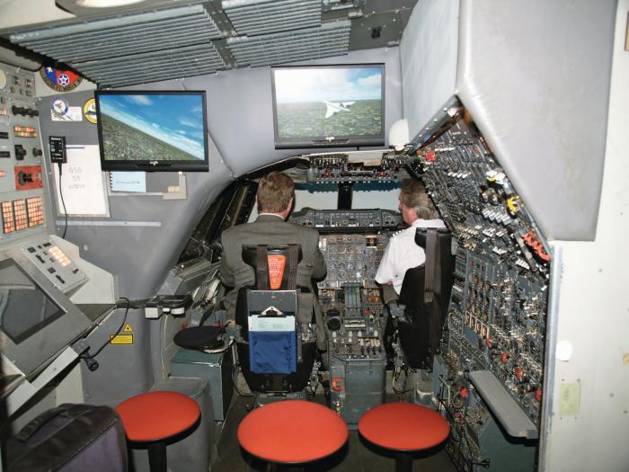 Brooklands Museum Concorde Flight Simulator