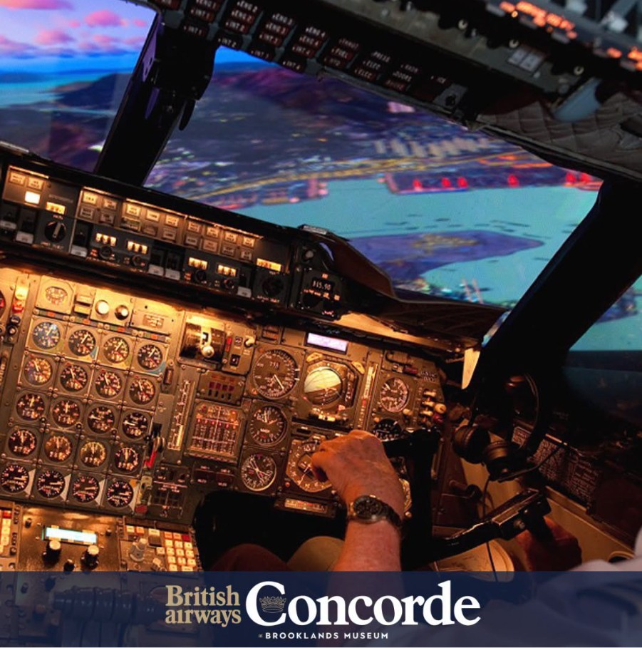 Brooklands Museum Concorde Flight Simulator