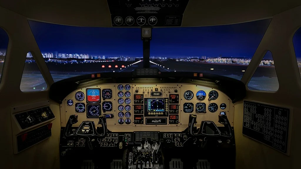 Delta 5 Simuladores de Voo São Paulo Boeing 737 Flight Simulator at Campo de Marte Airport-4