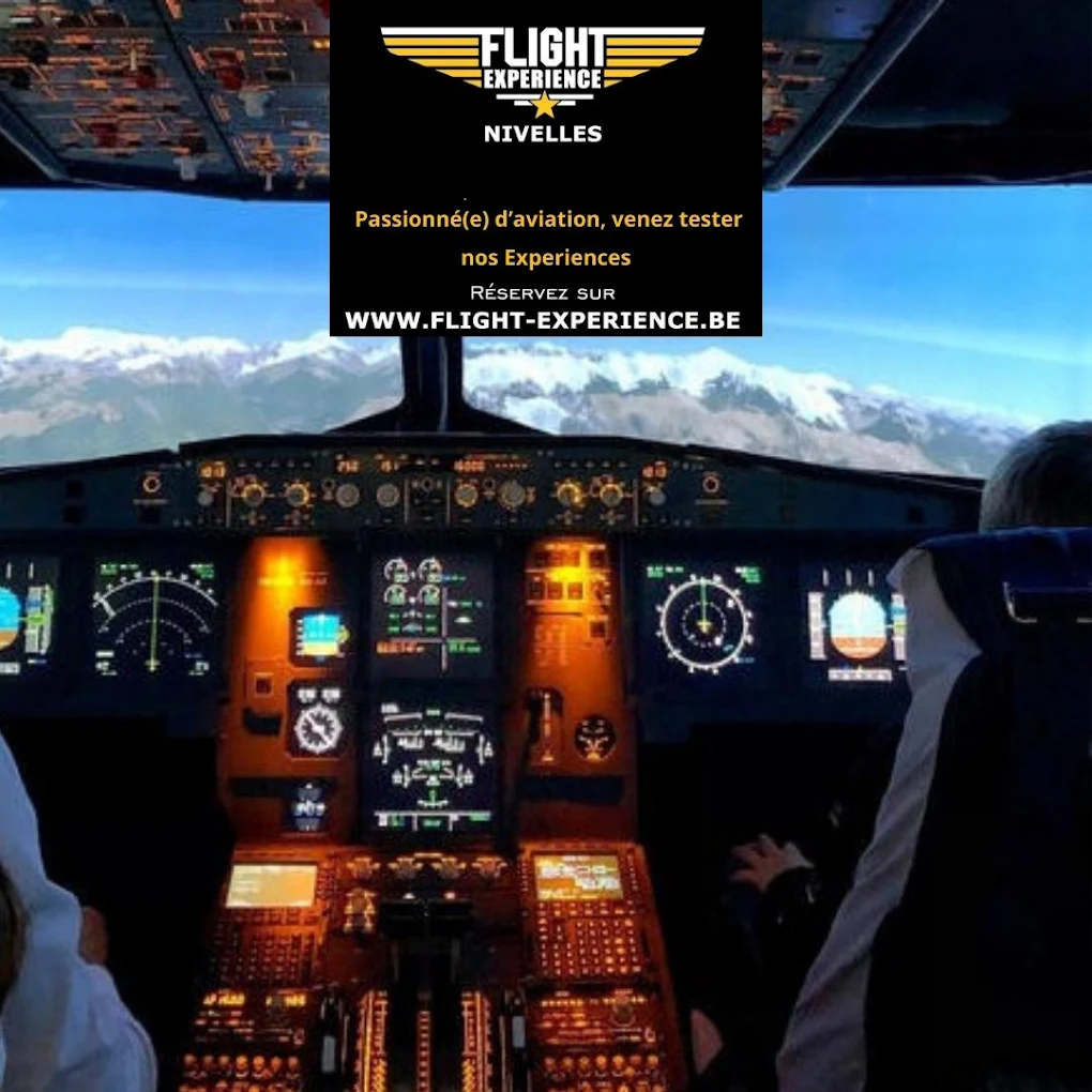 Flight Experience Nivelles: F-14 Top Gun, F-16, F-18 & Airbus A320 Simulators near Brussels