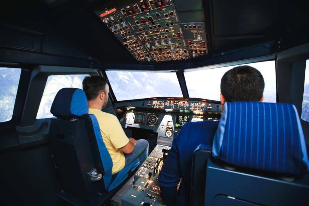 Flight Simulator #1 Copenhagen Airbus A320 Cockpit Experience in the Danish Capital-3