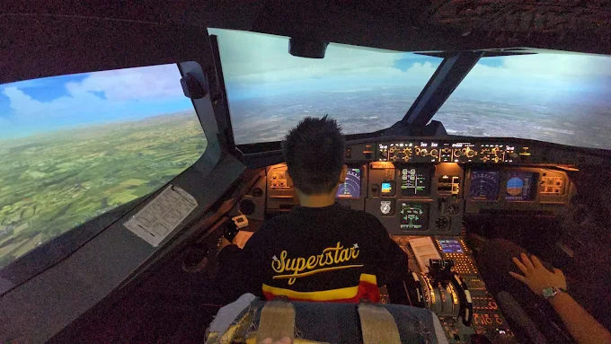 Flight Simulator Kuala Lumpur Airbus A320 Experience at Subang SkyPark
