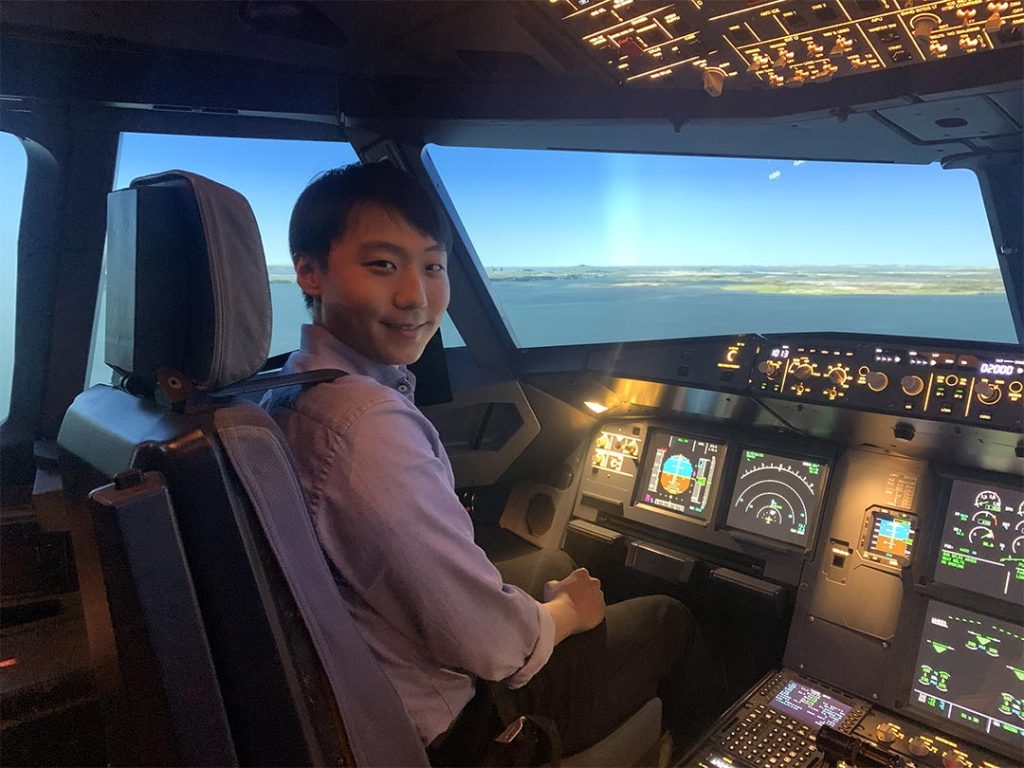 Flight Training New Zealand Christchurch Sky High A320 Adventure Simulator-2