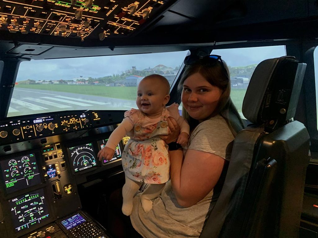 Flight Training New Zealand Christchurch Sky High A320 Adventure Simulator-6
