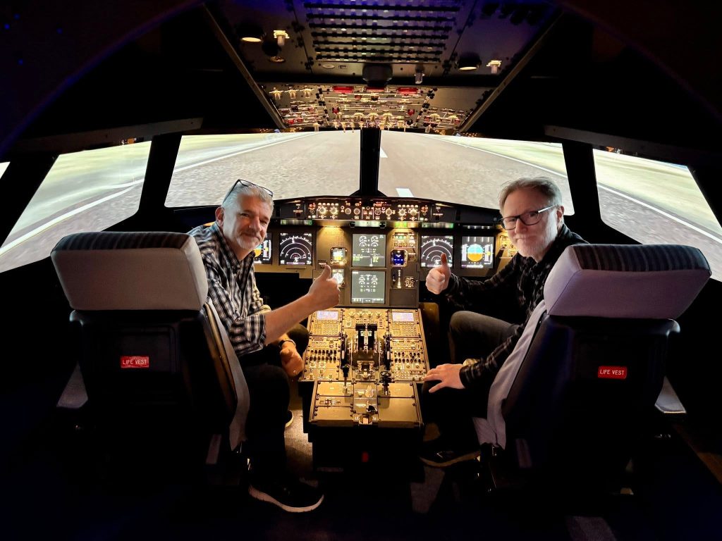 FlyBy Simulator Center Malmö Airbus A320 Flight Simulator at Hyllie-1